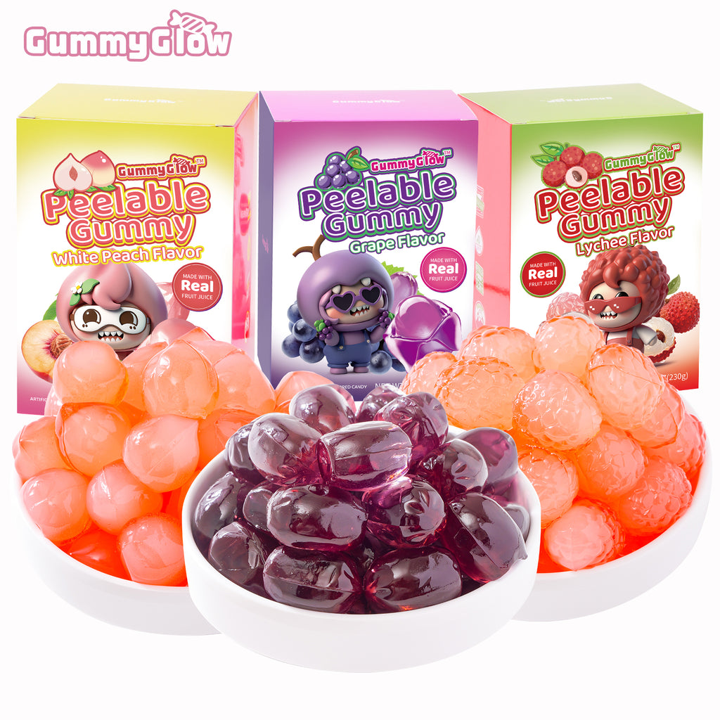 #SpringGrowUp Fun-to-Peel Gummies