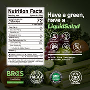 GummyGlow Liquid Salad 16 Fruits & Vegetables Juice Superfood Smoothie Pouches Assorted Ready-to-Eat Salad with dietary fiber & Prebiotic Wholesome Vegan Snack 7 Pouches