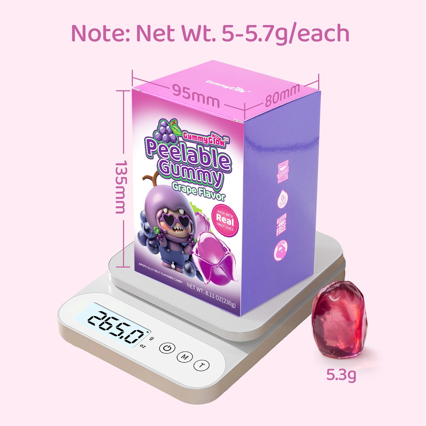 Fun-to-Peel Gummies