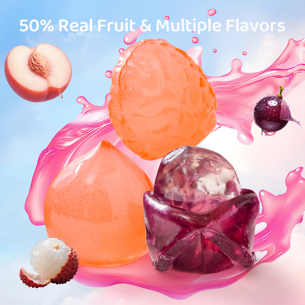 #SpringGrowUp Fun-to-Peel Gummies