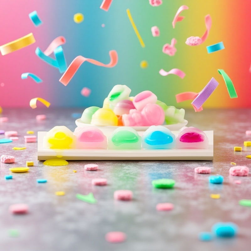 #SpringGrowUp 4-Flavor Astronaut Chewy Wax Candy - Spring Sale