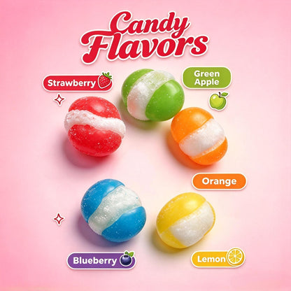5.36oz Freeze Dried Candy, Airy and Crunchy Texture Treats Snack