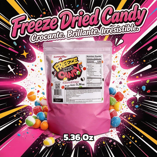 5.36oz Freeze Dried Candy, Airy and Crunchy Texture Treats Snack