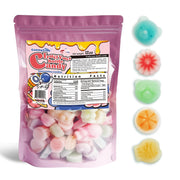 Gummy Glow Wax Candy 12oz Bulk Pack, Retro Chewy Wax Candies for Old School Candy Lovers