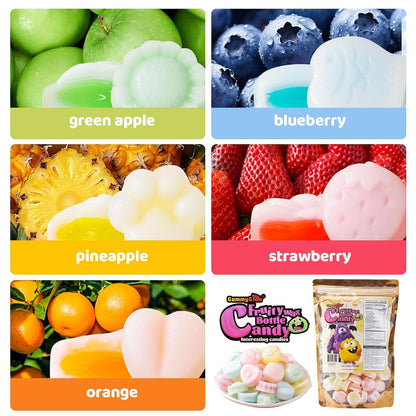 12oz Wax Candy Bulk Pack with 3 Twist & Squeeze Sour Liquid Candy
