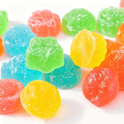 Gummy Glow Viral Crystal Candy with Chewy Center, Crunchy Assorted Fruit Flavors, ASMR Candies for Everyday Treat, Party Favor & Gifts