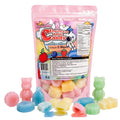 GummyGlow 5.36oz Waxy Fruit-Filled Candy, Chewable Waxy Candy, Retro Nostalgic Novelty Treats, Classic Variety Flavors for Old School Candy Lovers, ASMR Lovers and Gifts