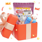 Gummy Glow Wax Candy 12oz Bulk Pack, Retro Chewy Wax Candies for Old School Candy Lovers with 55-65 Pieces & 5 Flavors, Nostalgic Sweet Treats