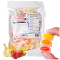Gummy Glow Wax Candy NEW Milk Series - Retro Chewy Candy, 12oz Bulk Bag (55-65 Pcs) Triple Creamy Milk Flavors (Banana, Strawberry, Melon) - Old School Nostalgic Treats