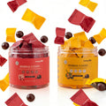 Gummy Glow All-Natural Herbal Hard Candy with Loquat & Monk Fruit, Supports Throat Comfort & Fresh Breath, Sugar-Free Cooling & Chewy Candy for Speakers, Candy Lovers, On-the-Go, 60g (30 Pcs) (Loquat & Monk Fruit)