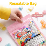 GummyGlow 5.36oz Waxy Fruit-Filled Candy, Chewable Waxy Candy, Retro Nostalgic Novelty Treats, Classic Variety Flavors for Old School Candy Lovers, ASMR Lovers and Gifts