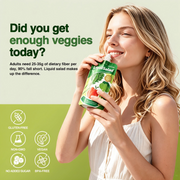 GummyGlow Liquid Salad 16 Fruits & Vegetables Juice Superfood Smoothie Pouches Assorted Ready-to-Eat Salad with dietary fiber & Prebiotic Wholesome Vegan Snack 7 Pouches