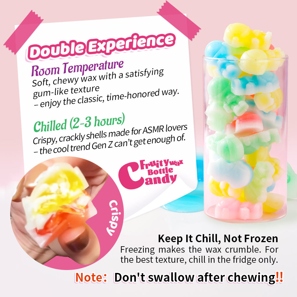 #SpringGrowUp 4-Flavor Astronaut Chewy Wax Candy - Spring Sale