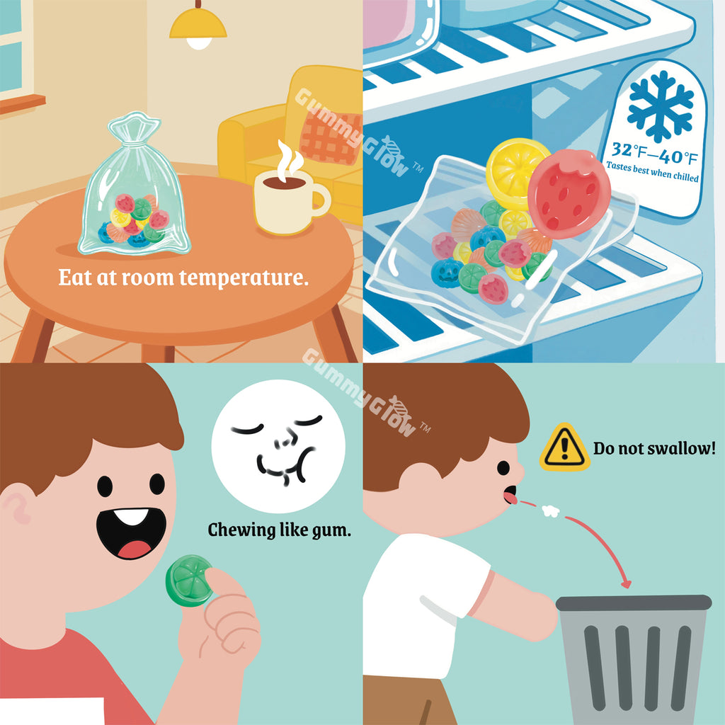 #SpringGrowUp 4-Flavor Astronaut Chewy Wax Candy - Spring Sale