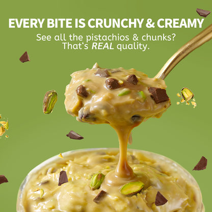 320g Dubai Chocolate Filling by Dubayy, Viral Pistachio Chocolate Spread with Kataifi Crisp, Luxury Dessert Dip for Waffles, Pancakes, Bread, Desserts and Breakfast